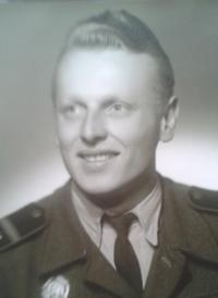 Václav Holub na vojně