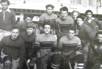 Břetislav Loubal, hokej, zimní stadion Brno, březen 1950 