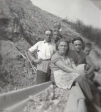 Vápenka Čebín, 1953