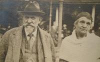 grandparents Bohuslav and Hermina Krecek