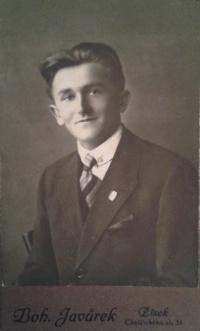 otec František Švejda, 1928