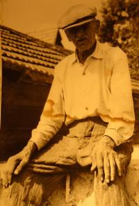 Josefův otec Josef Rajdl narozen 21.1.1878