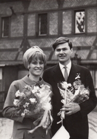Wedding; Karlštejn; 25 March 1967