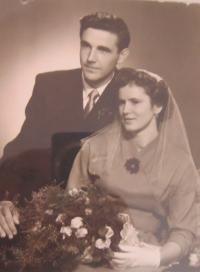 Josef Sedoník s manželkou Jarmilou