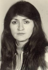 Cecilia Jugănaru in the '80's