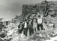 Ivan Zwach s dětmi - 1984