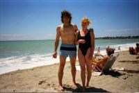 V Kalifornii na pláži