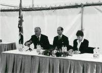 Princ Edward na předání Mezinárodní ceny vévody z Edinburghu (Praha, 2005)