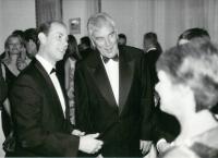 Princ Edward na předání Mezinárodní ceny vévody z Edinburghu (Praha, 2005)
