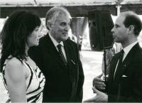 Princ Edward na předání Mezinárodní ceny vévody z Edinburghu (Praha, 2005)