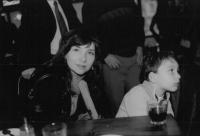 Ivan Chadima's Third Wife Lenka and His Son Hugo (cca 2006)