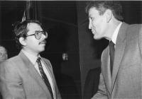 Ivan Chadima a Daniel Ortega, prezident Nicaraguy (1975)