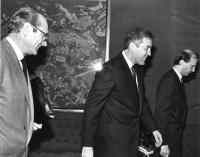 Ivan Chadima a Jacques Chirac (1985)