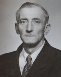 Václav Blecha, father of Mrs. Libuše Caltová