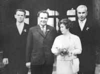 Third wedding of Mrs. Libuše and Mr. Calta "Fanoušek"