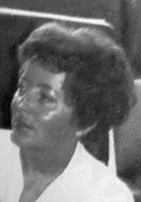 Paní Věra v den své svatby v roce 1983