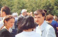 Róza Hodosán and Gábor Demszky, 1988. June 16, 
