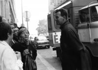 Demonstration, 1988, 23 of October, László Rajk, Ottília Solt, Gabriella Lengyel