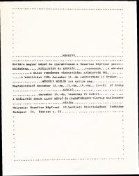 Invitation for auction of SZETA, 1980