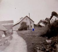 Dům ve Vojtíškově, kde bydlela po válce rodina Winterova