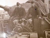 František Winter (křížek) na vojně