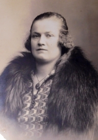 Mother Francis Winter (Olbrichová) in the thirties