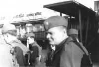 Vítězslav Velc při přísaze v roce 1979 na Jankově Vršku u Topolčan