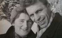 Anton Tomík s manželkou