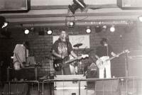Vystoupení v klubu Bunkr, rok 1992