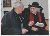 With director Juraj Jakubisko 