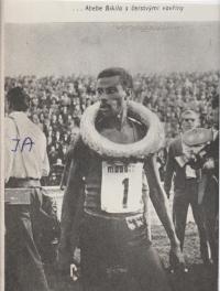 Abebe Bikila - winner of MMM Košice