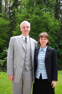 S manželkou Alicí, rok 2004