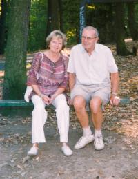 Eva a Zdeněk Maškovi v roce 2003