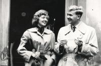 Eva a Zdeněk Maškovi v roce 1957