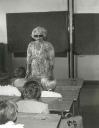 Klára Blažejová - dobová fotografie