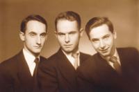 Ort brother - Jaroslav, Jan and Pavel, aroud 1960
