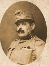 J. Turek's grandfather legionnaire Alois Mikšovský