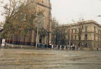 Červený kostel v Brně - působiště Pavla Kaluse - cca 1991