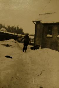 První dům pamětničiny matky v Rotavě - Zátiší, 2. pol. 50. let