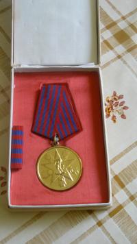 Medal of Merit received by Balaić
