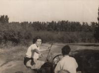 První rok v kibucu, 1949-1950