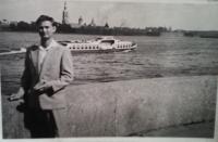 Pavel Lacko on the road as guide in Čedok