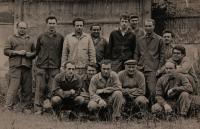 Osazenstvo modelárny Škoda Rotava, cca 1970