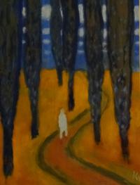 Pamětníkova tvorba - Člověk a příroda, uloženo v Růžové galerii