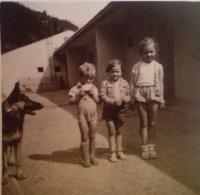 ve Ždánicích s kamarády