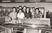 První počítačová armádní jednotka, Alex vlevo, 1959