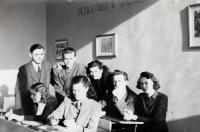 Třída 8. A. těšínského gymnázia 1948