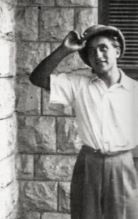 V pilotní škole, cca 1950