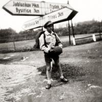 Z období sionistické skupiny Dror, Československo 1947