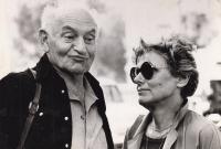 S druhým manželem Arje Heferem